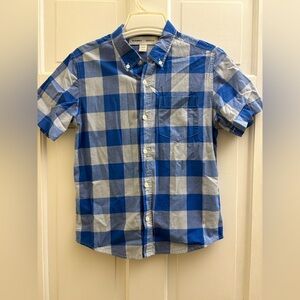 Old Navy Boys Large button down short sleeve shirt